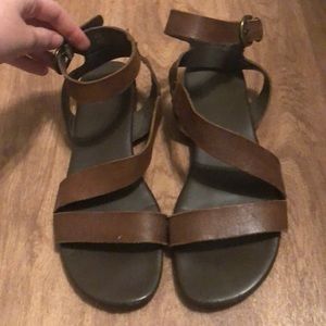 Brown dressy sandals 🤎